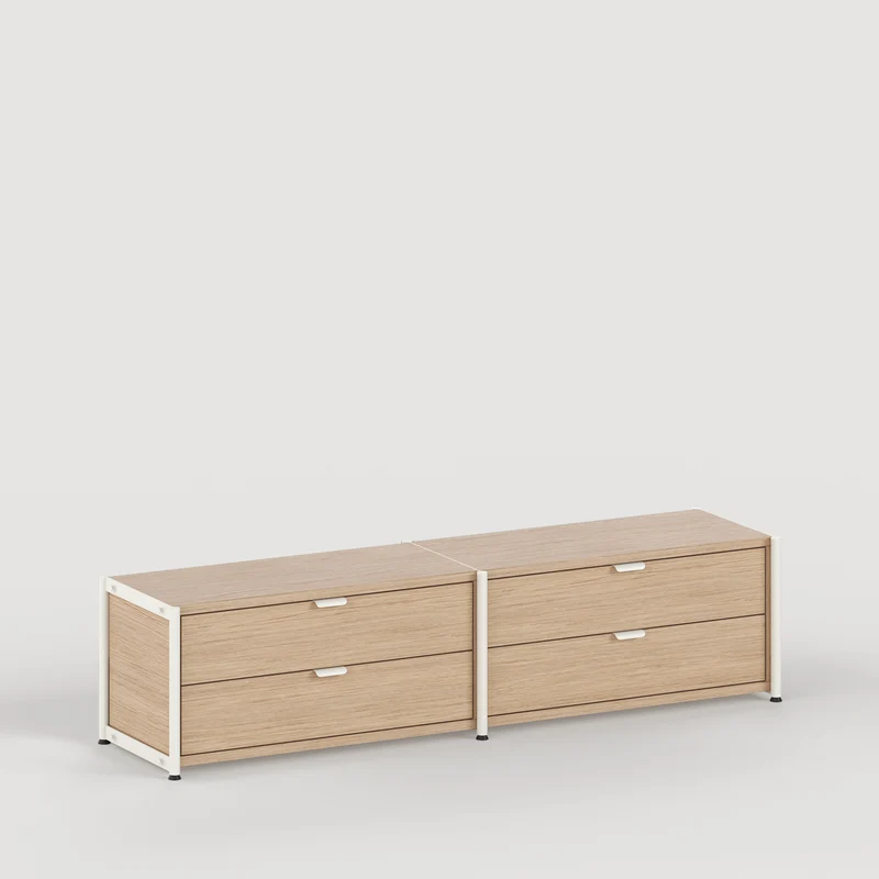 Etagère UNIT - H40 à 50 x L164cm - bois éco-certifié