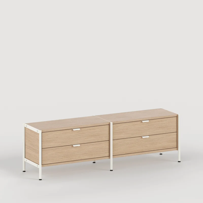 Etagère UNIT - H40 à 50 x L164cm - bois éco-certifié