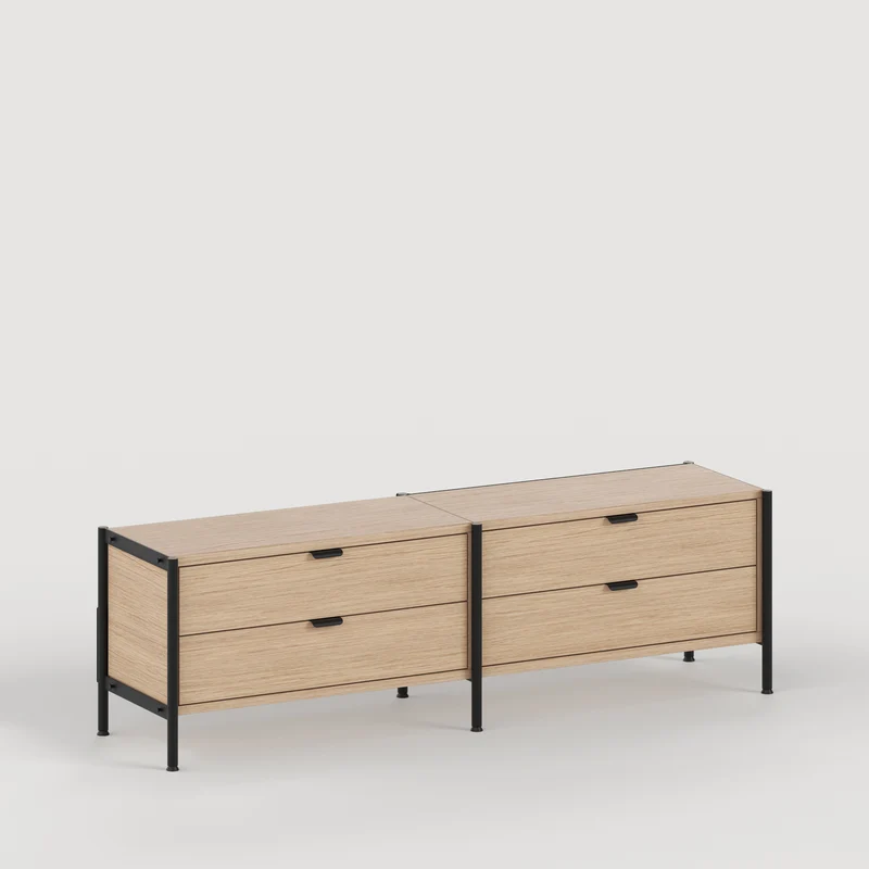 Etagère UNIT - H40 à 50 x L164cm - bois éco-certifié