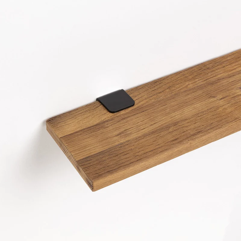 Lot de 3 étagères murales BRACKET - bois ancien recyclé - 60 à 150cm