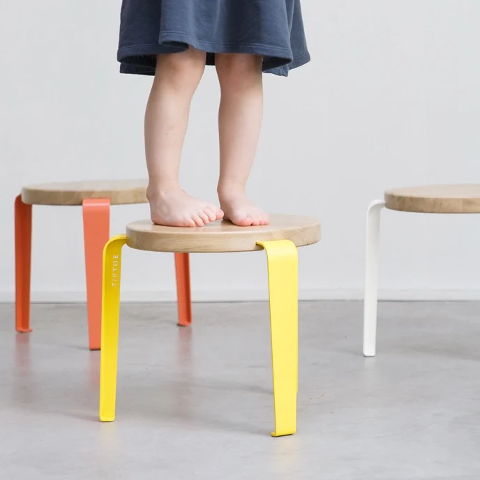 Tabouret enfant - chêne massif