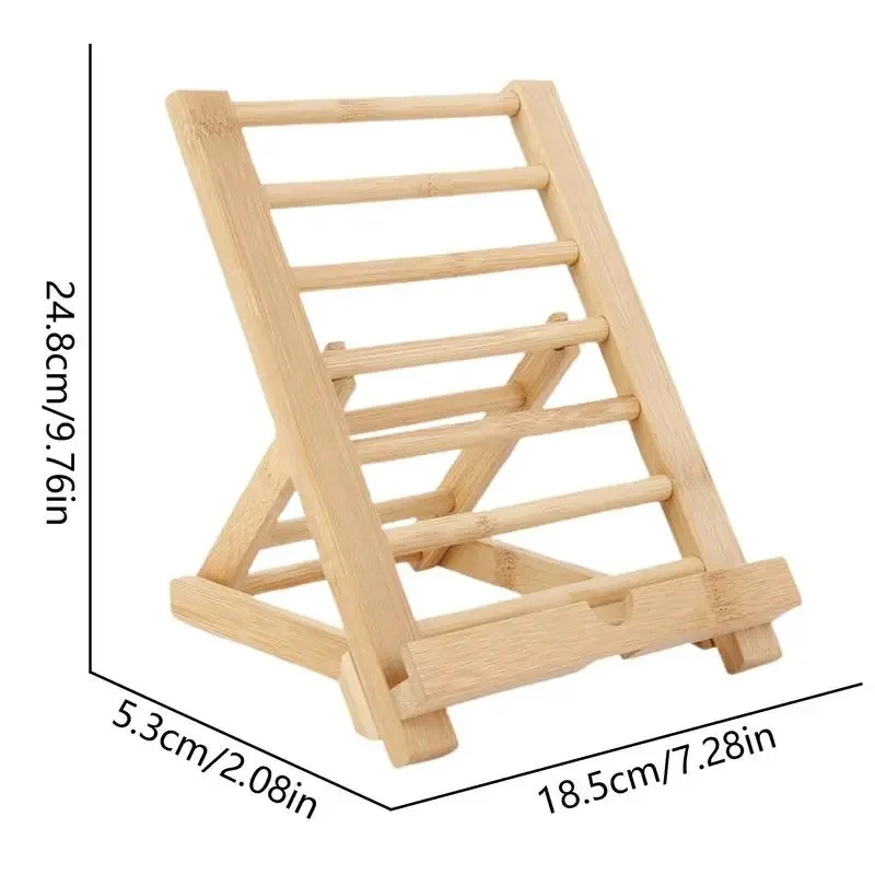 Support Telephone en Bois Pliable