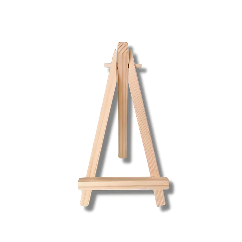 Support Telephone en bois Trépied