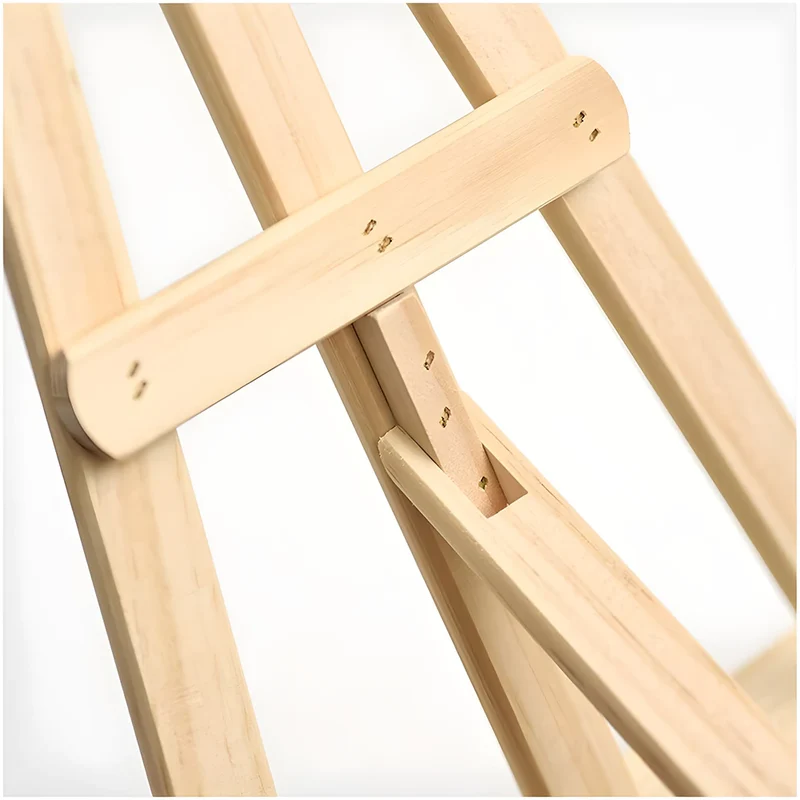 Support Telephone en bois Trépied