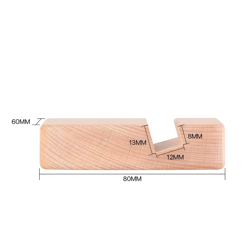 Support Telephone en Bois Mini