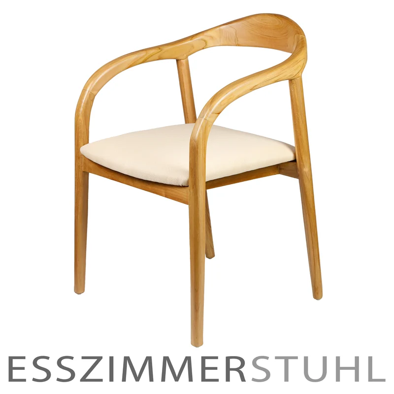 Chaise de salle à manger rembourrée