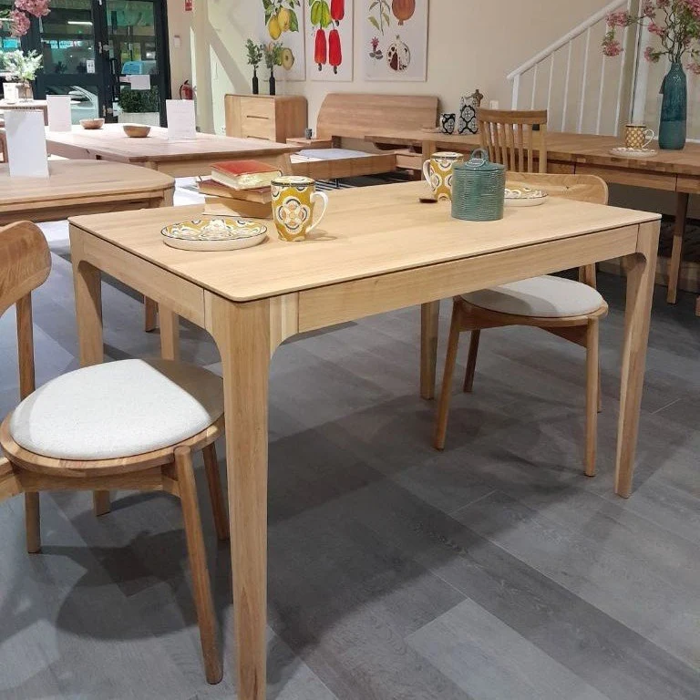 Table de salle à manger fixe en chêne massif CREATIV | VESKOR