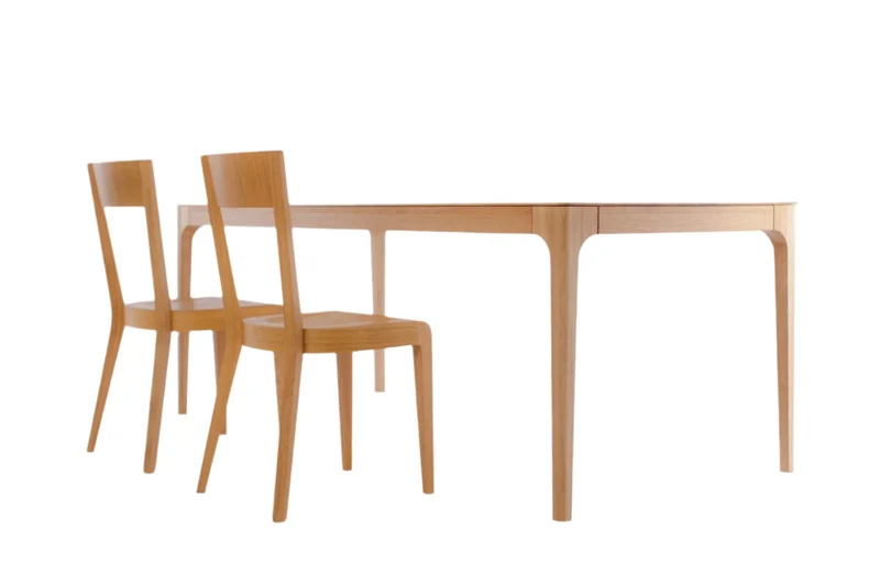 Table de salle à manger fixe en chêne massif CREATIV | VESKOR