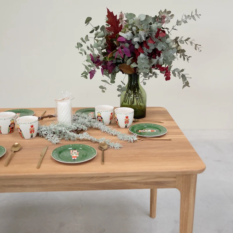 Table à manger extensible en chêne massif ASTRID | NordicStory