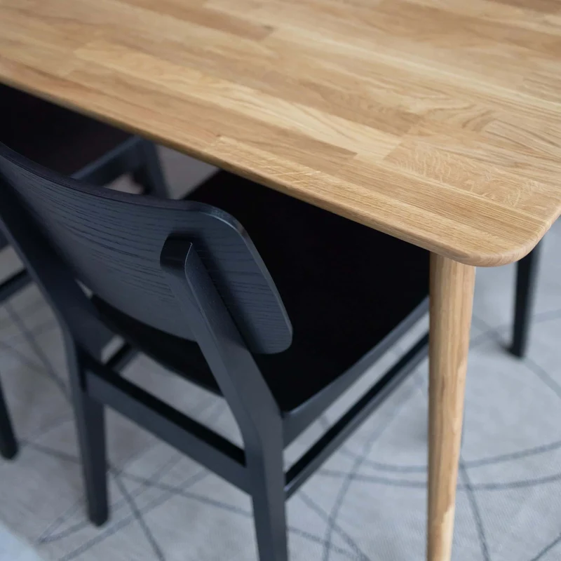 Table à manger extensible en chêne massif MALMO 2 | NordicStory