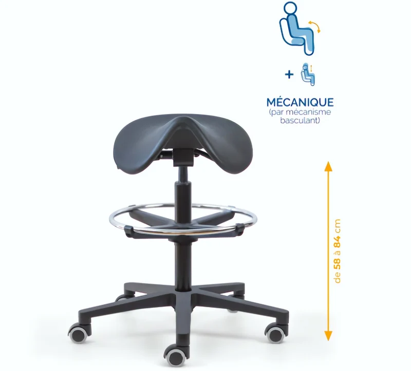 Chaise atelier polyuréthane - SELLE