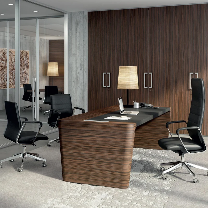 Fauteuil de direction en cuir - DIRECTA