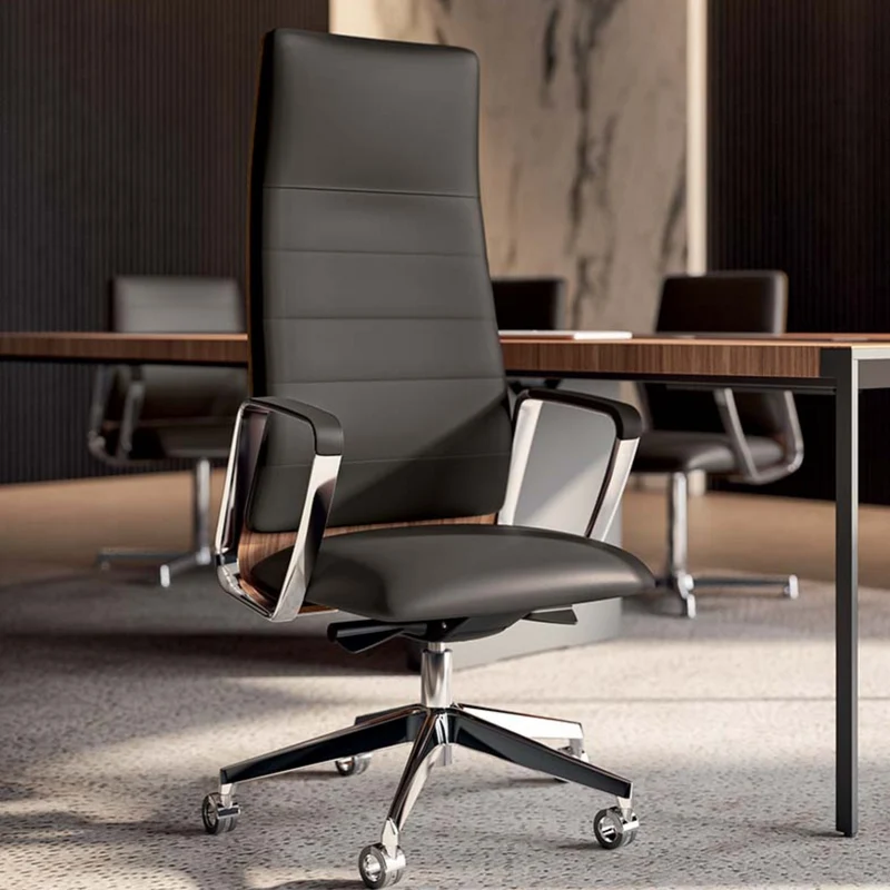 Fauteuil de direction en cuir - DIRECTA