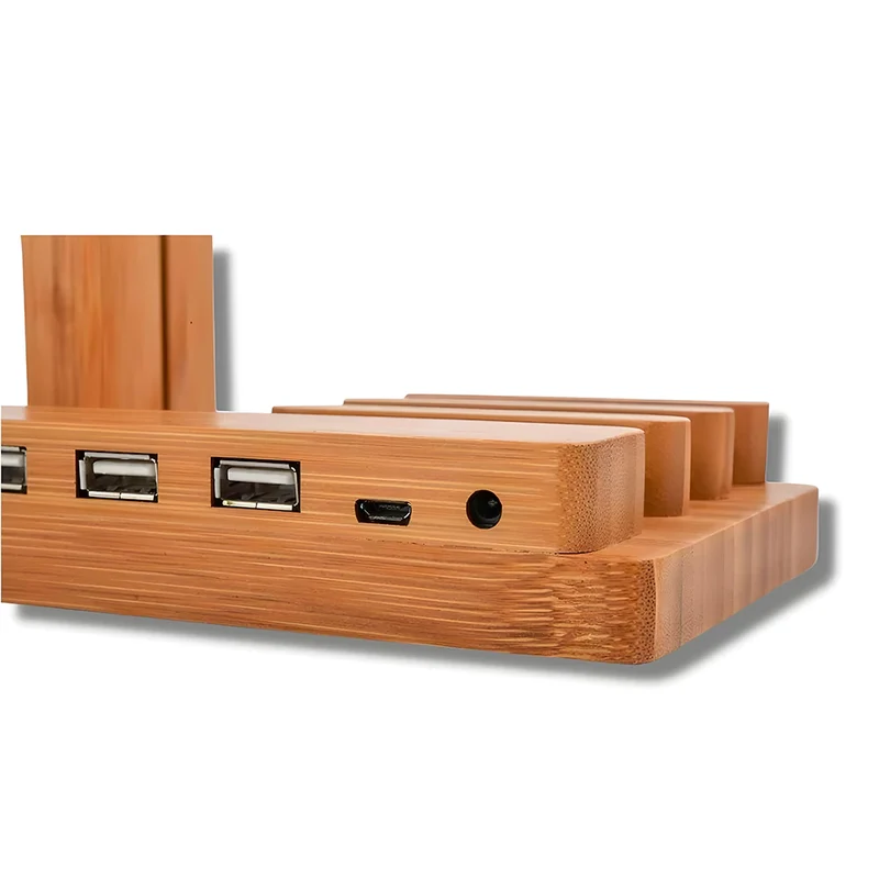 Support Telephone en Bois Polyvalent