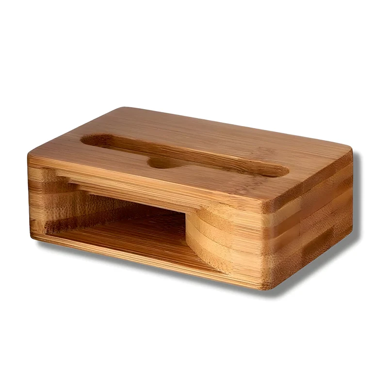 Support Telephone en Bois Amplificateur