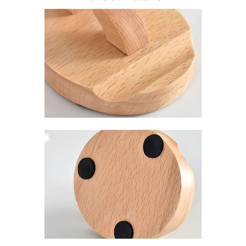 Support Telephone en Bois Style Animal