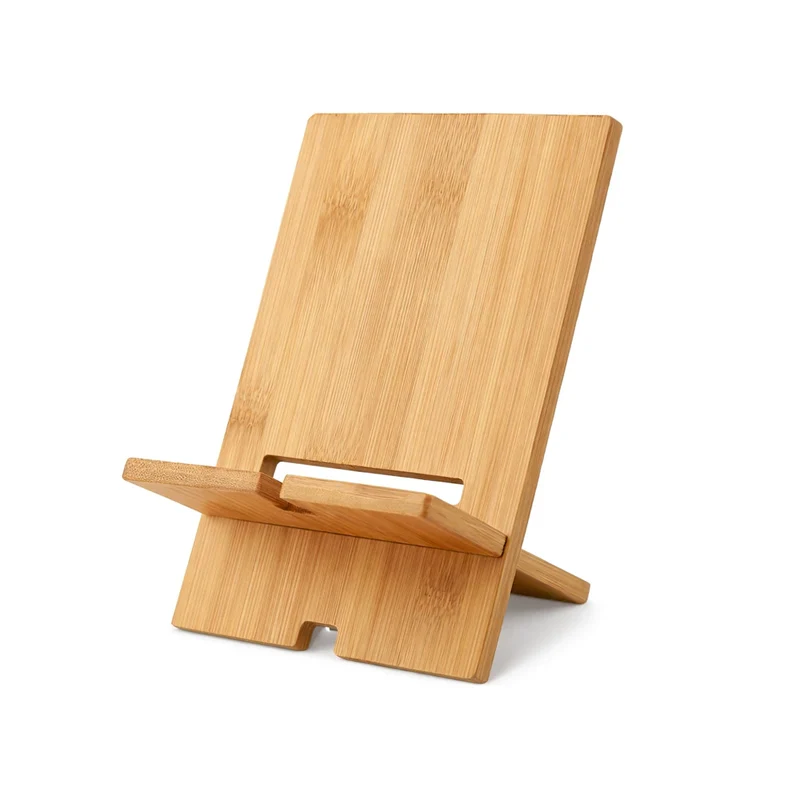 Support Téléphone en Bois pour Bureau – Stable et Élégant