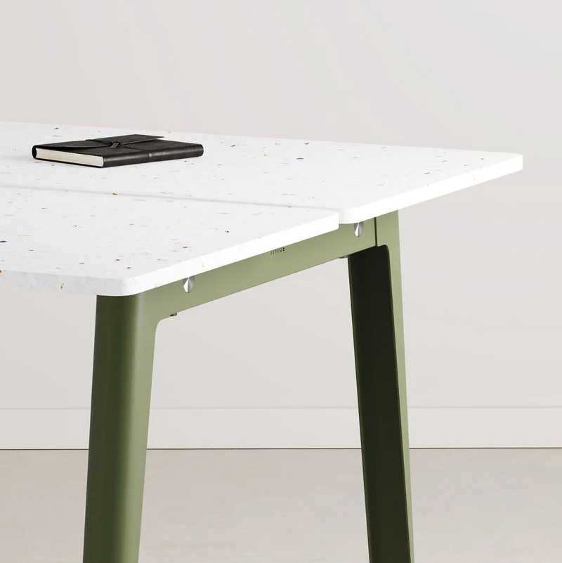 Bureau open-space NEW MODERN 2 places - plastique recyclé Venezia
