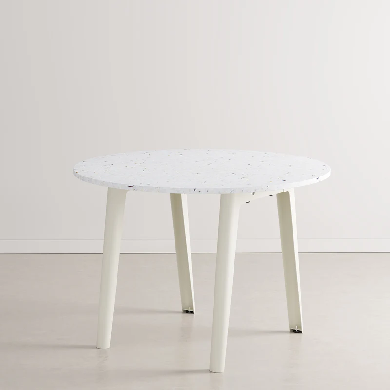 Table ronde NEW MODERN Ø 108cm - plastique recyclé Venezia
