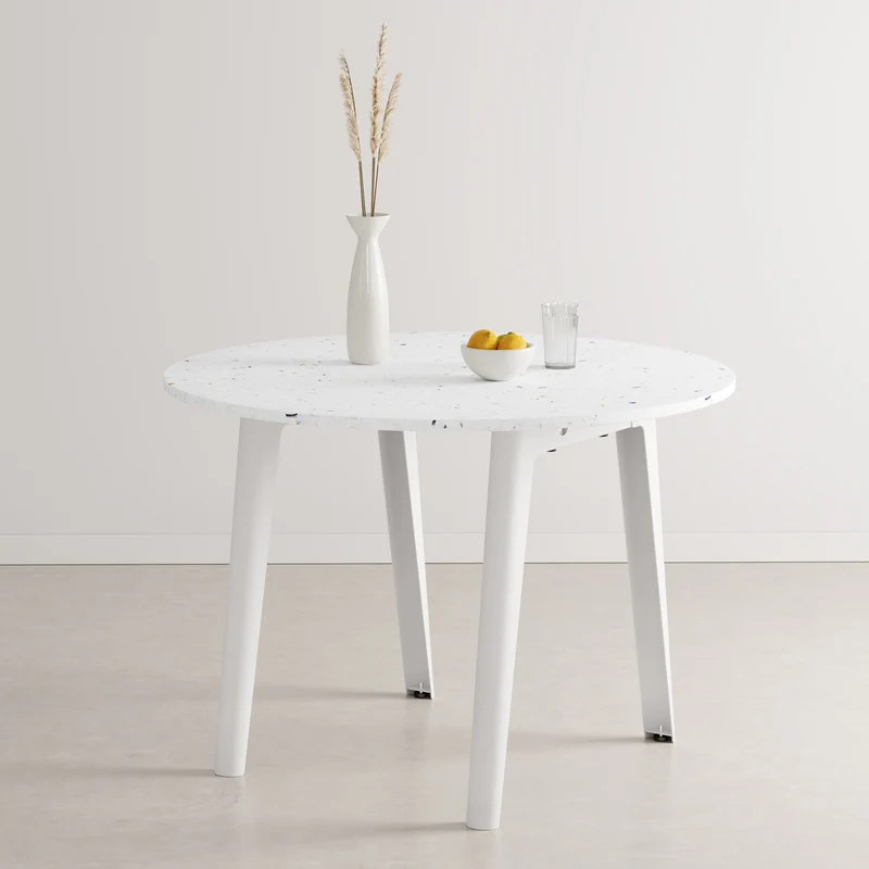 Table ronde NEW MODERN Ø 108cm - plastique recyclé Venezia