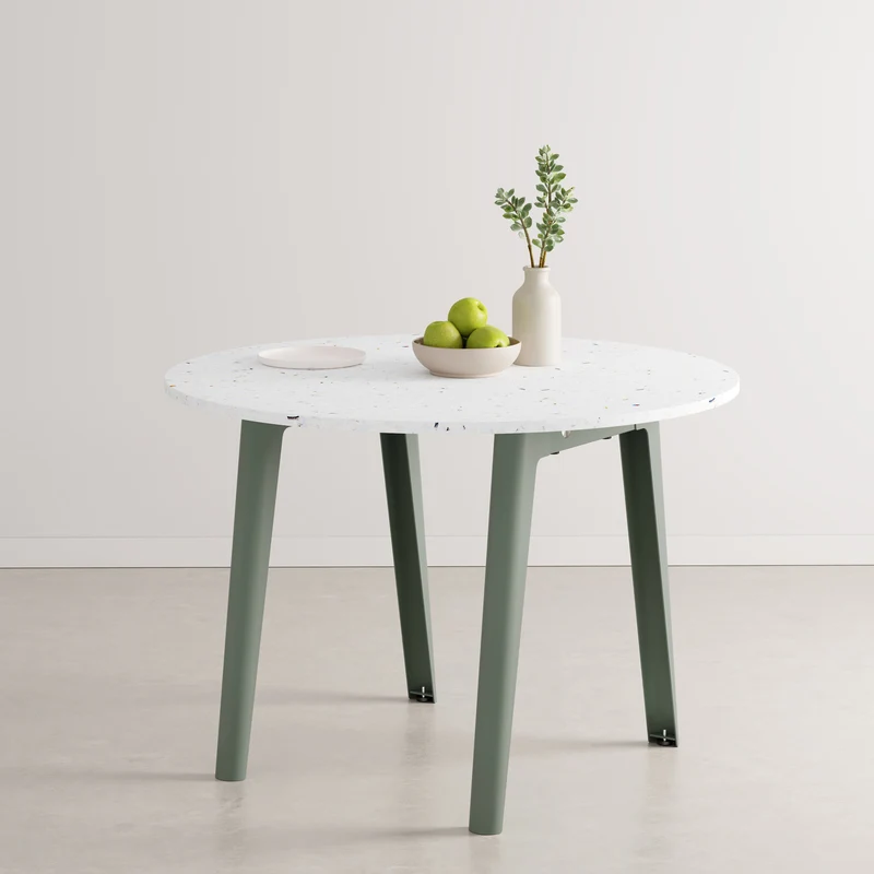 Table ronde NEW MODERN Ø 108cm - plastique recyclé Venezia