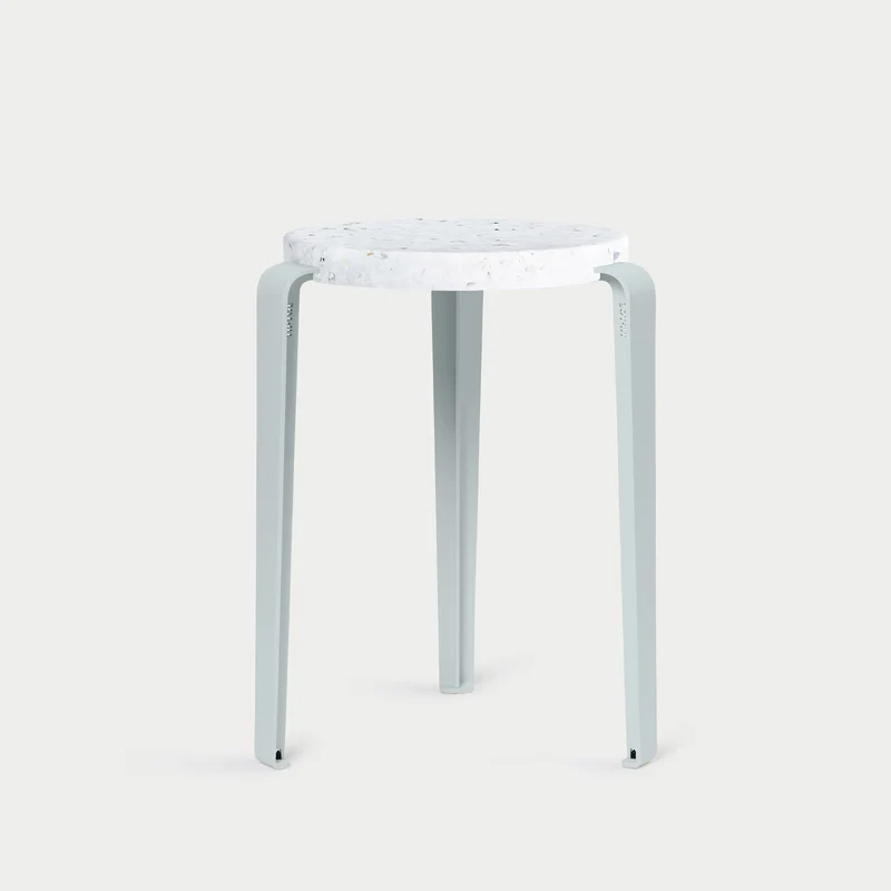Tabouret LOU - plastique recyclé Venezia