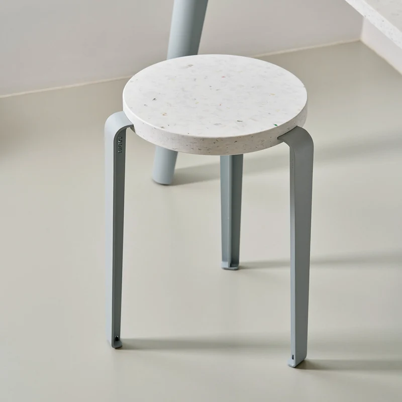 Tabouret LOU - plastique recyclé Venezia