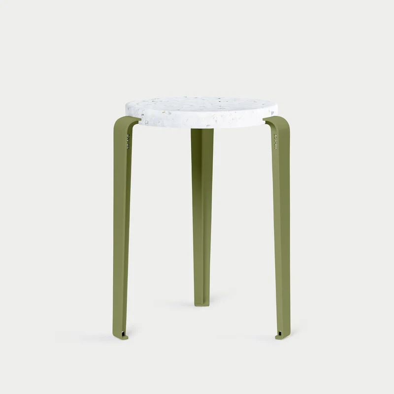 Tabouret LOU - plastique recyclé Venezia