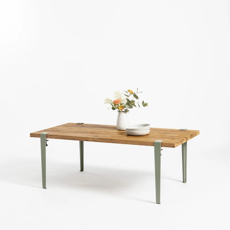 Table basse TIPTOE 120x60cm - bois ancien recyclé