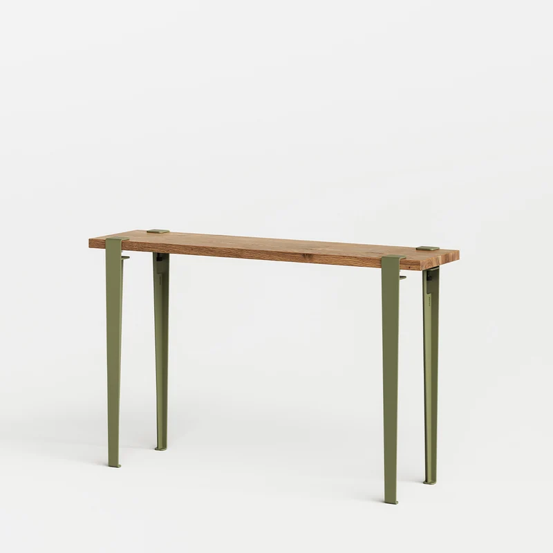 Console TIPTOE 120x30cm - bois ancien recyclé