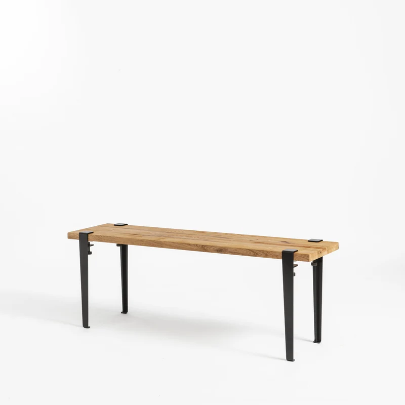 Banc d'appoint TIPTOE 120x30cm - bois ancien recyclé