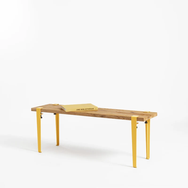 Banc d'appoint TIPTOE 120x30cm - bois ancien recyclé