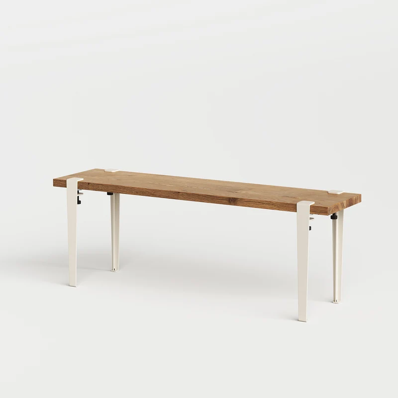 Banc d'appoint TIPTOE 120x30cm - bois ancien recyclé