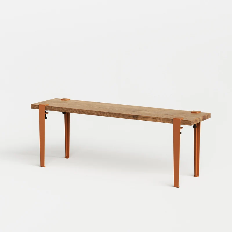 Banc d'appoint TIPTOE 120x30cm - bois ancien recyclé