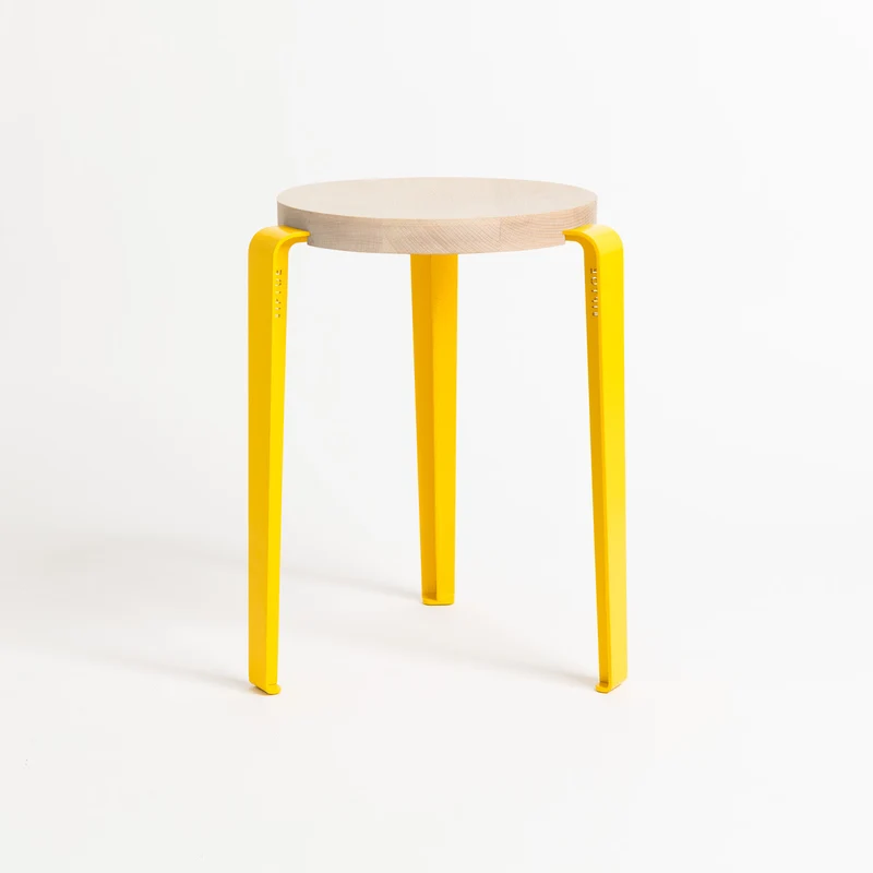Tabouret LOU - chêne massif