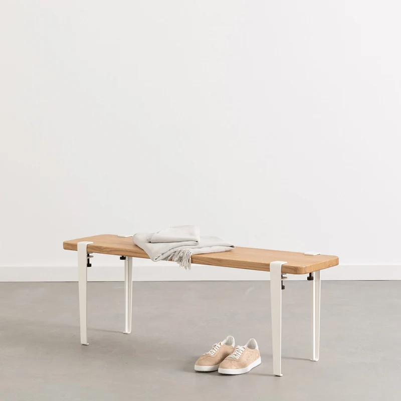 Banc d'appoint TIPTOE 120x30cm - chêne massif