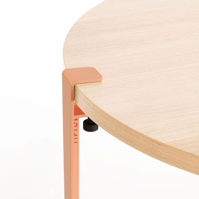 Table basse ronde TIPTOE Ø 90cm - chêne massif