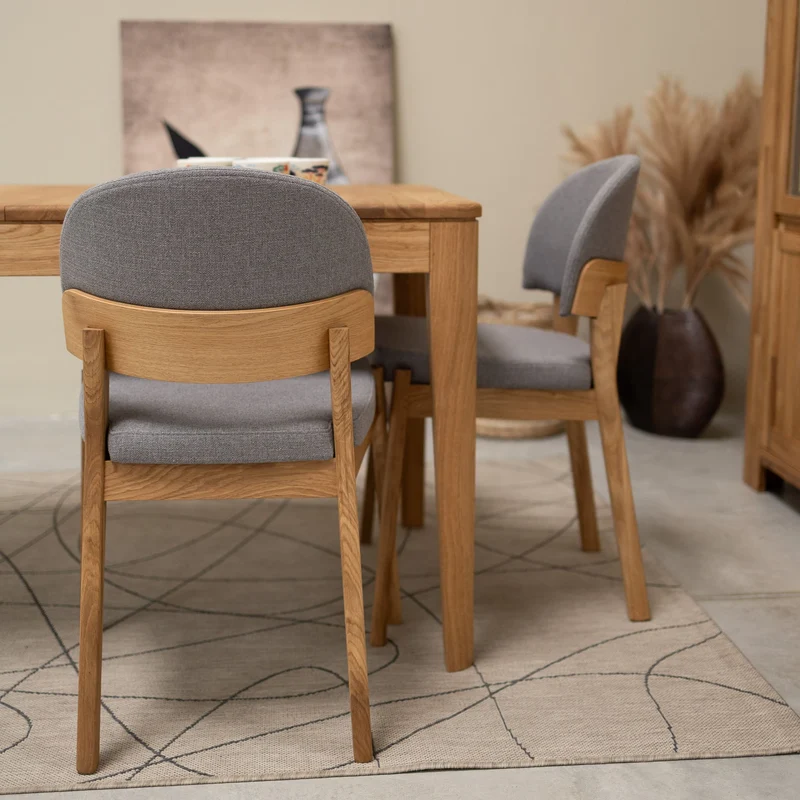 Lot de 2 ou 4 chaises en chêne massif « Astrid » | NordicStory
