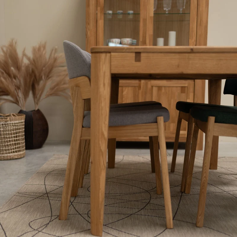 Lot de 2 ou 4 chaises en chêne massif « Astrid » | NordicStory