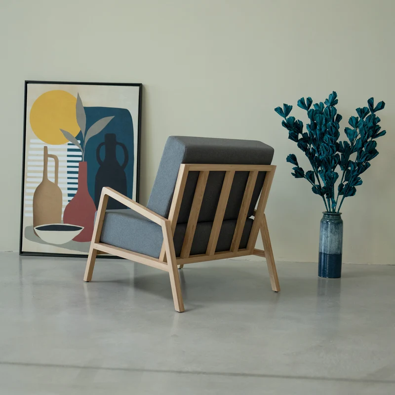 Fauteuil en bois massif SWEDEN | NordicStory