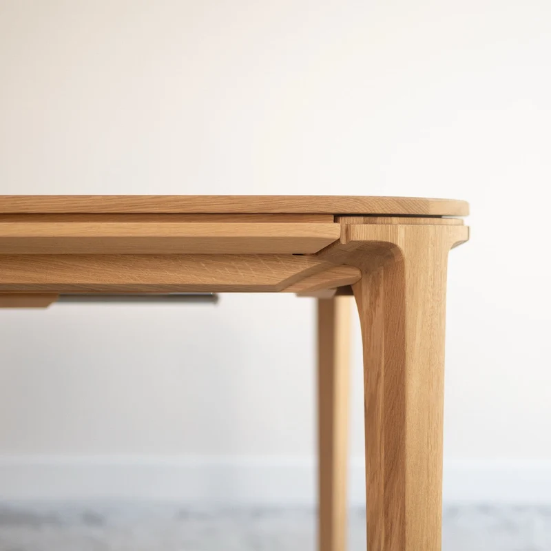 Table de salle à manger fixe en chêne massif IKONA | VESKOR