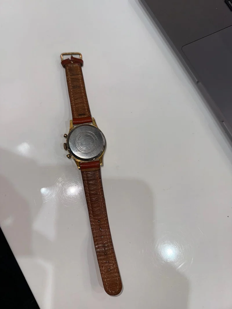 Montre Chronographe Vintage Elgé – 17 Jewels – Incabloc – Calibre Suisse