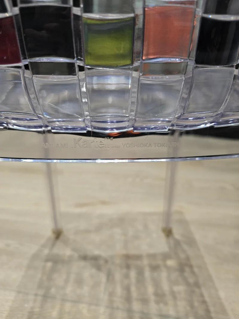 4 Chaise Kartell “Ami Ami” – Design Tokujin Yoshioka – Polycarbonate Transparent