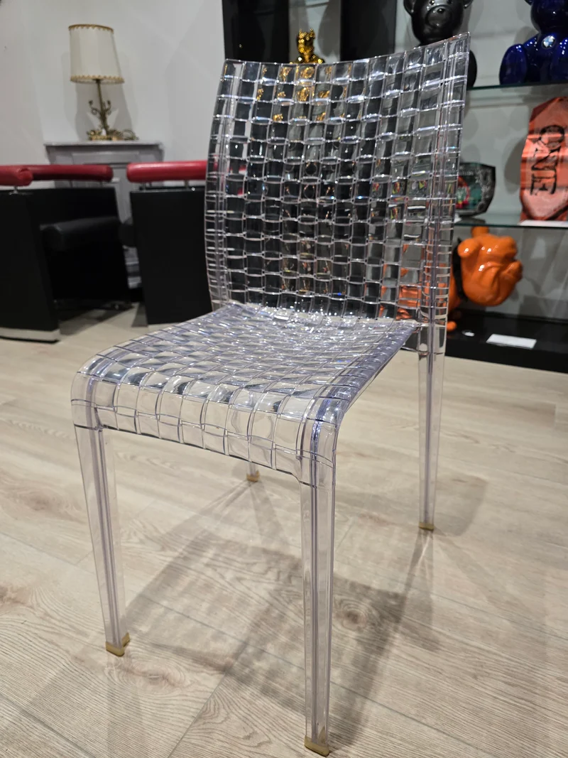 4 Chaise Kartell “Ami Ami” – Design Tokujin Yoshioka – Polycarbonate Transparent