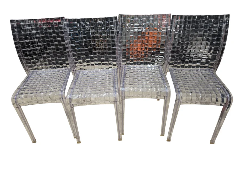 4 Chaise Kartell “Ami Ami” – Design Tokujin Yoshioka – Polycarbonate Transparent