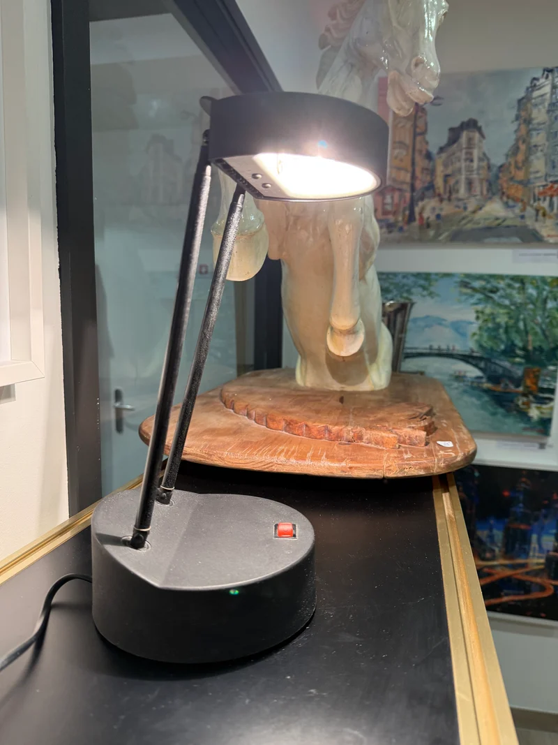 Lampe de bureau vintage – Design Stefano Cevoli (Italie)