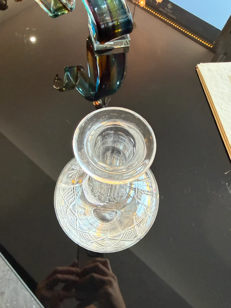 Carafe en Cristal Taillé – 28 cm