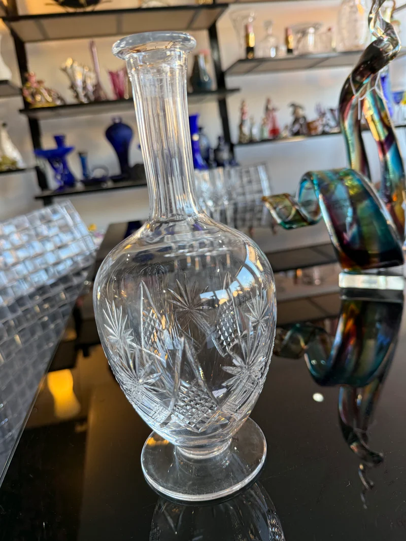 Carafe en Cristal Taillé – 28 cm