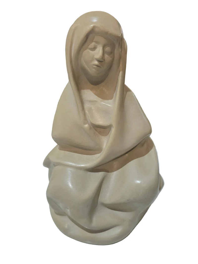 Sculpture – Vierge Méditative (Reproduction Officielle des Musées Nationaux)