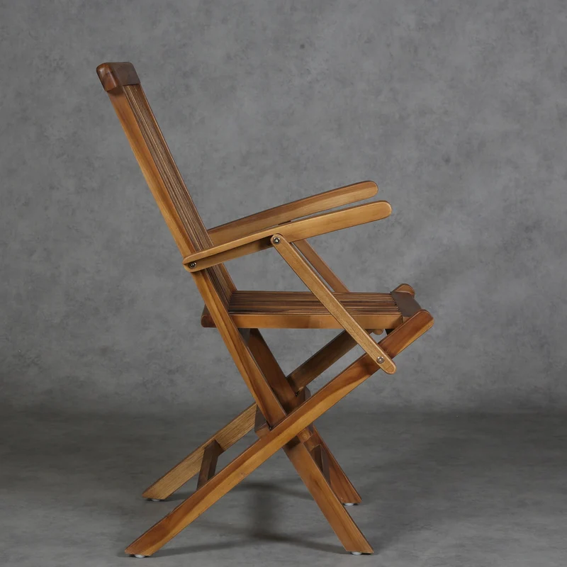 Chaise pliante en bois Eliano